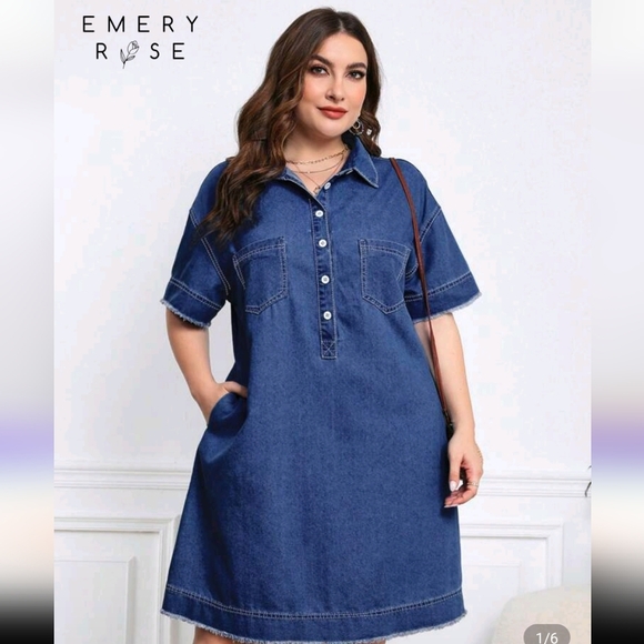 SHEIN Dresses & Skirts - Shein Denim Dress